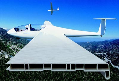 Segelflieger als Werbeträger Segelflieger